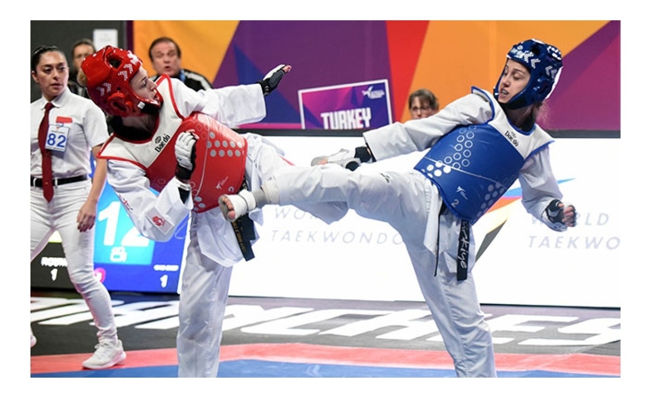 Milli tekvandocu Rukiye Yıldırım,  dünya 3'üncüsü oldu