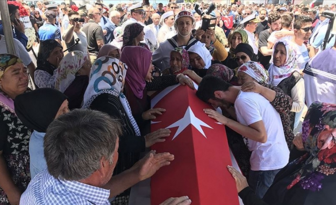 Şehit Uzman Onbaşı Yıldırım son yolculuğuna uğurlandı