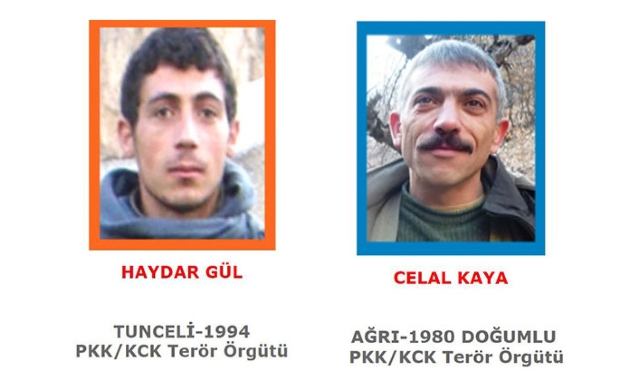 Tunceli'de teröristlere darbe vurulmuştu... Kim oldukları belli oldu!