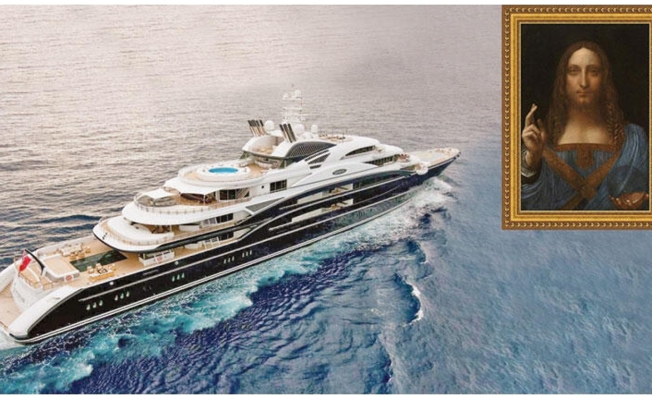 450 milyon dolarlık tablo prensin yatında