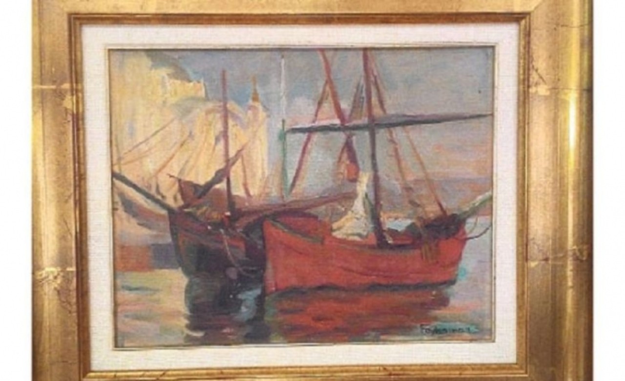 Ankara'da çalınan tablo,  ünlü müzayede şirketlerinden birinin kasasından çıktı