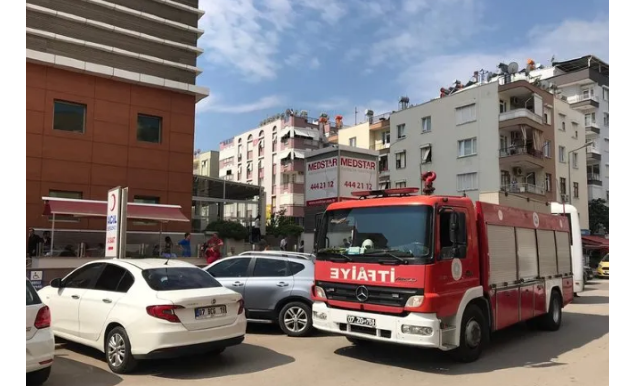Antalya'da hastanede patlama! 1 kişi hayatını kaybetti