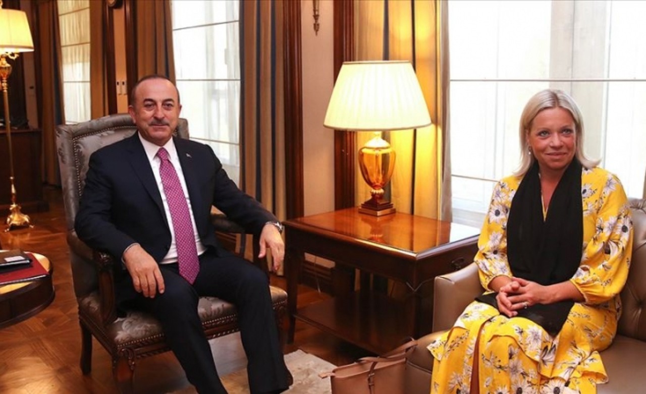 Çavuşoğlu BM Irak Özel Temsilcisi Plasschaert ile görüştü