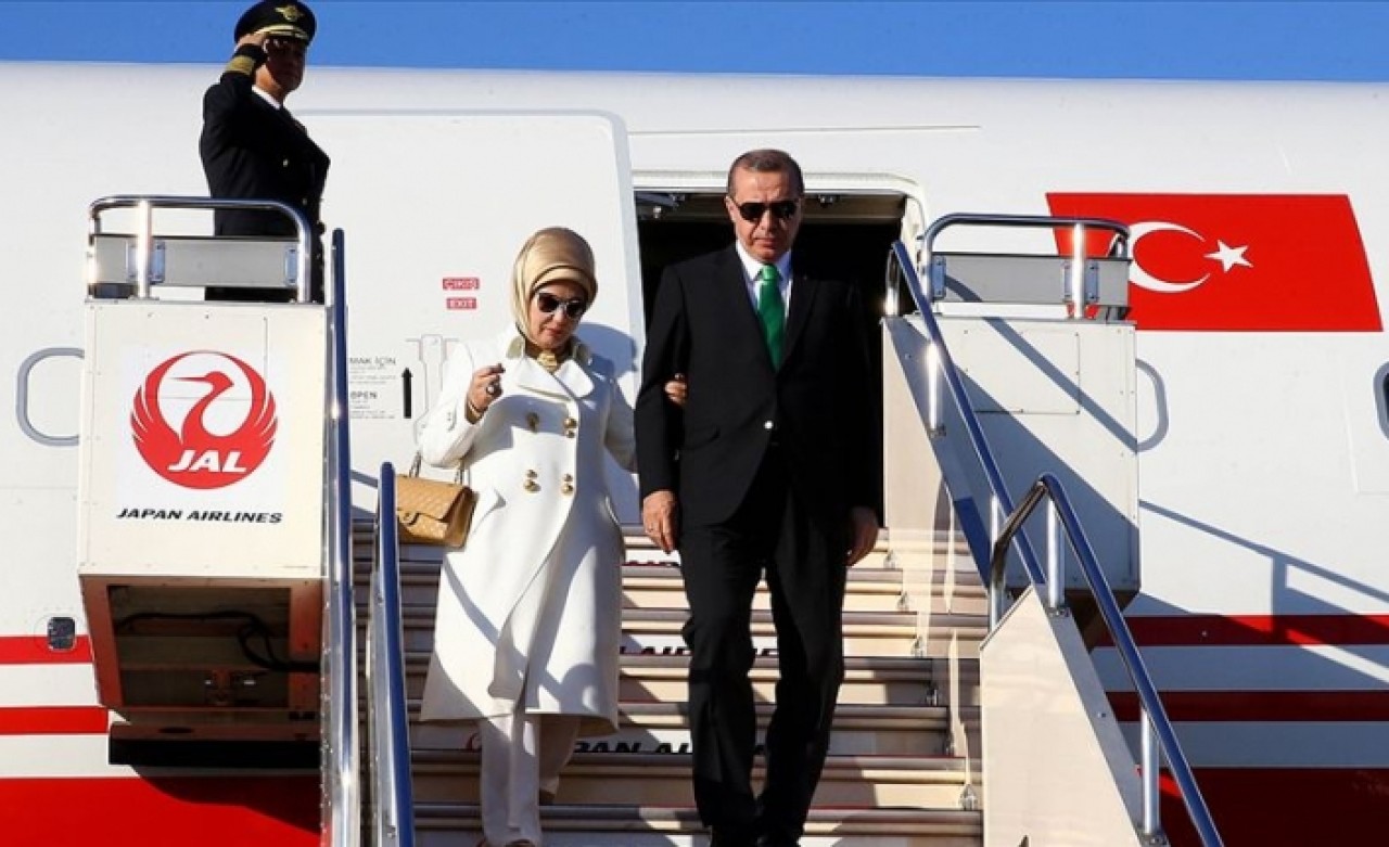 Cumhurbaşkanı Erdoğan G20 Liderler Zirvesi için Japonya'da