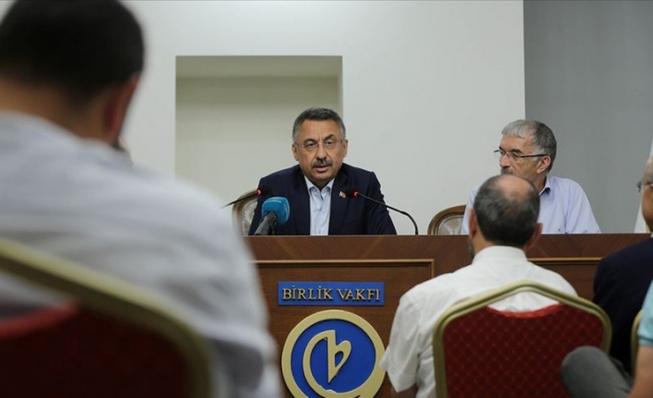 Cumhurbaşkanı Yardımcısı Oktay: Sürekli etrafı sarılmaya çalışılan bir bölge var
