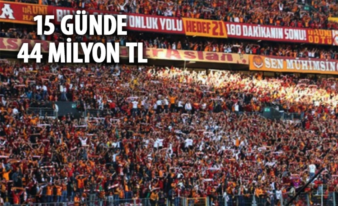 Galatasaray kasasına para koymaya devam ediyor