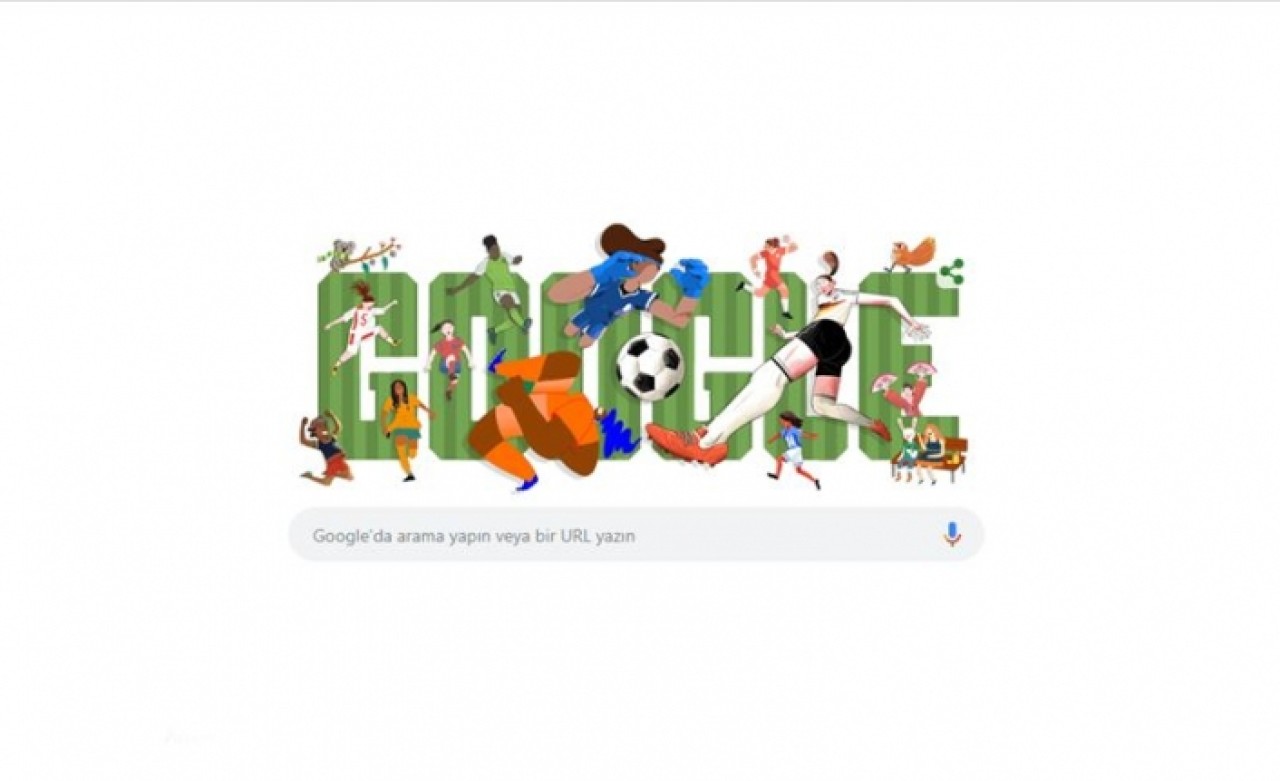 Google,  2019 FIFA Kadınlar Dünya Kupası'nı doodle yaptı
