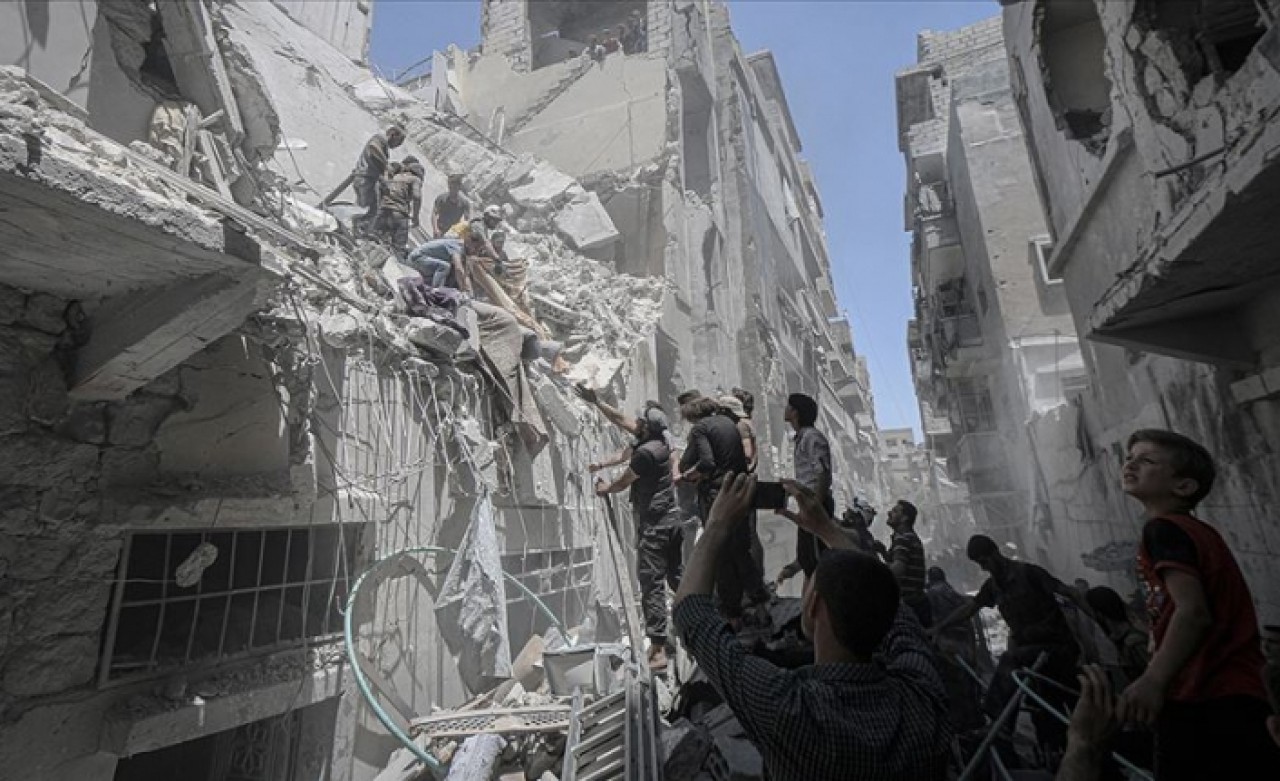 İdlib Gerginliği Azaltma Bölgesi'ne hava saldırısı: 6 ölü,  39 yaralı