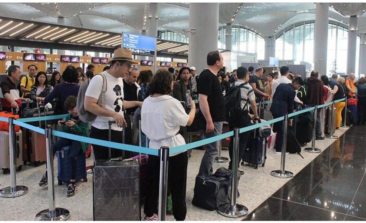 İstanbul Havalimanı'nda mayıs yoğunluğu