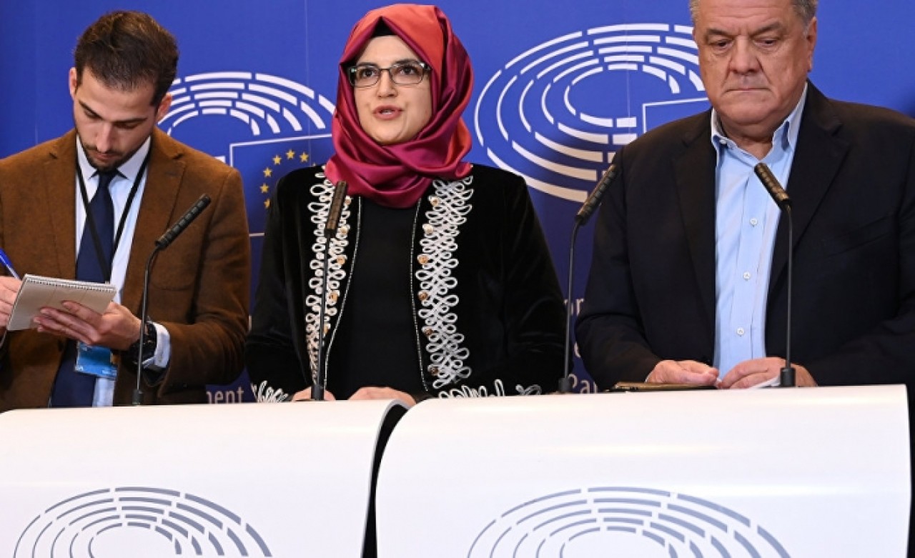 Kaşıkçı'nın nişanlısı Hatice Cengiz: ABD’nin hiçbir şey olmamış gibi davranması utanç verici