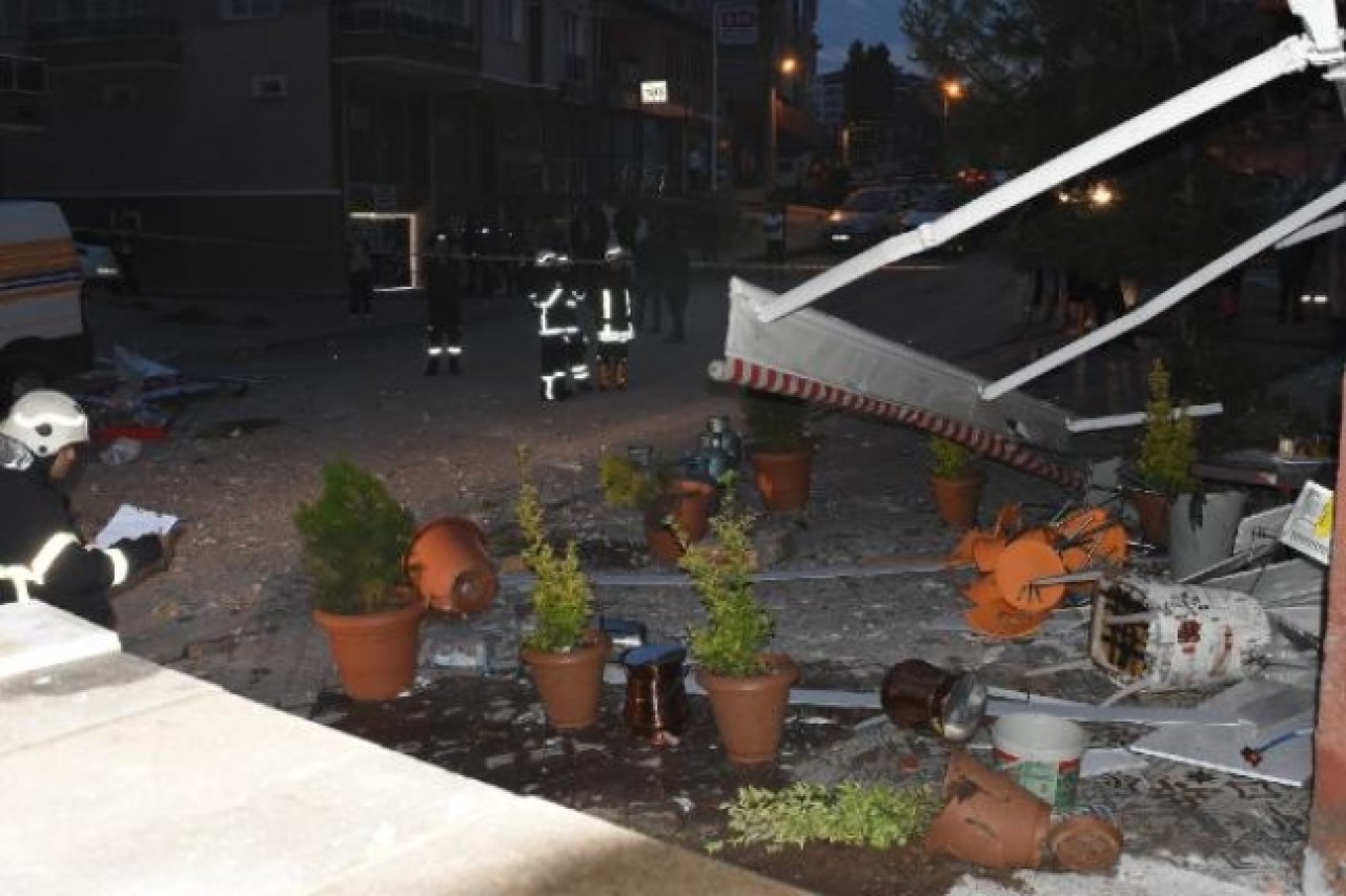 Kırıkkale'de lokantada patlama