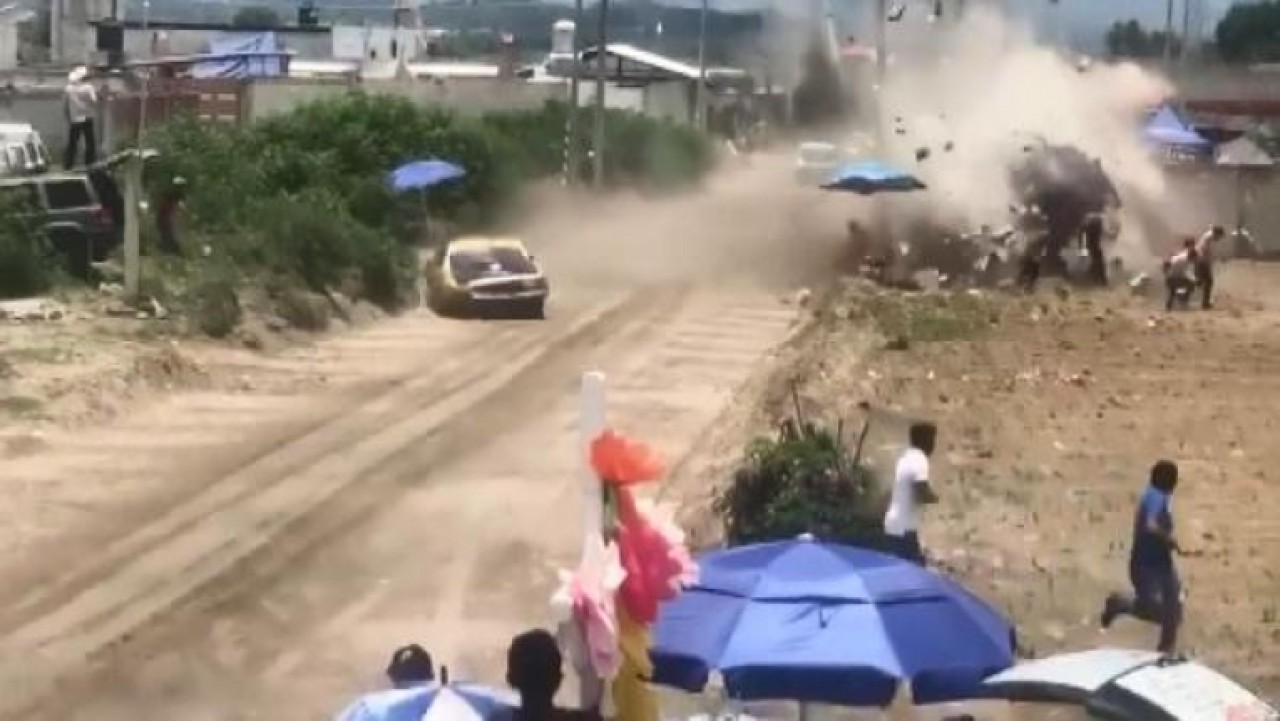 Meksika’da yarışta feci kaza: 1 ölü,  4 yaralı