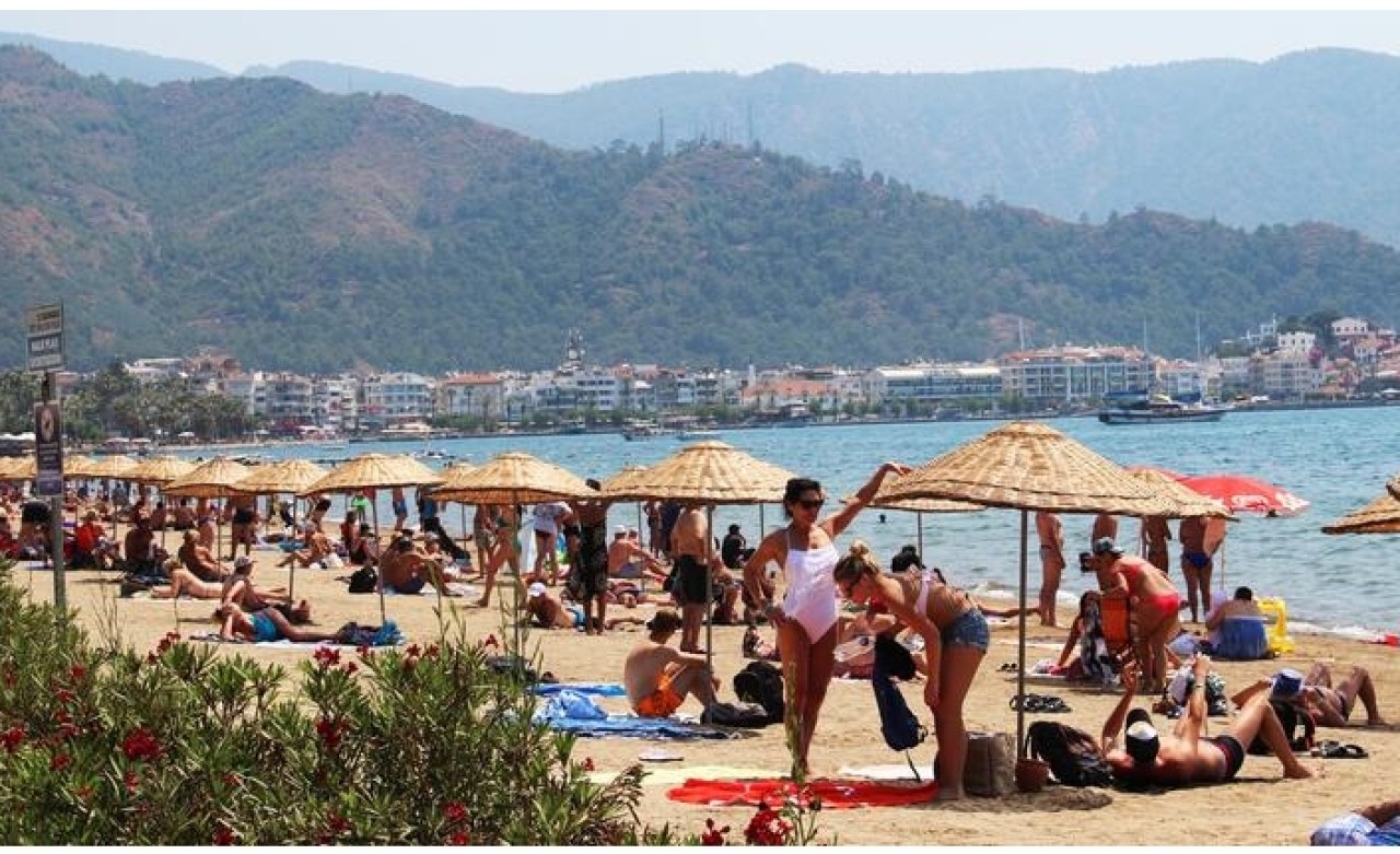 Plajlar doldu taştı