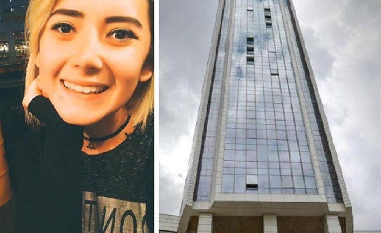 Şule Çet'in 20'nci katından düşerek hayatını kaybettiği plazada keşif yapıldı