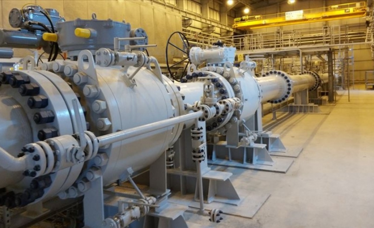 TANAP'tan bir yılda 1, 8 milyar metreküp gaz geldi