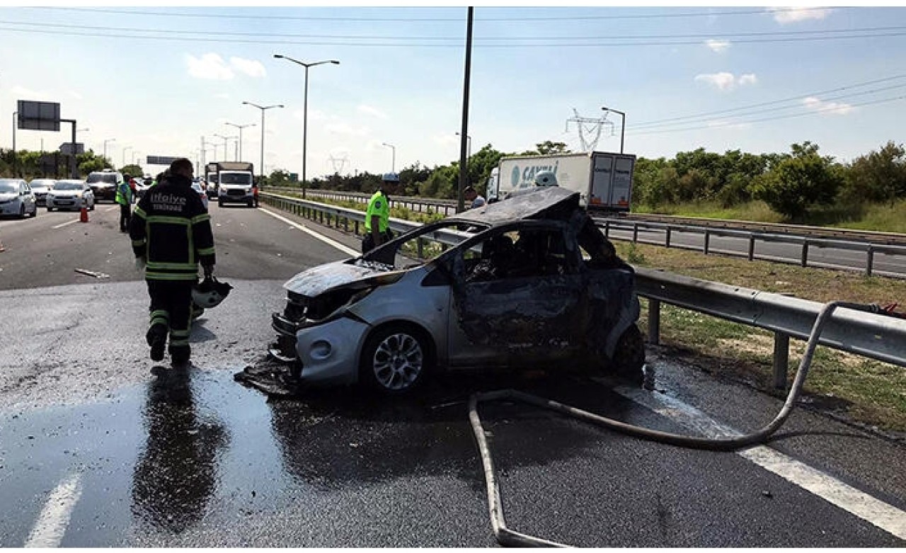 Tekirdağ Çorlu'da korkunç kaza!