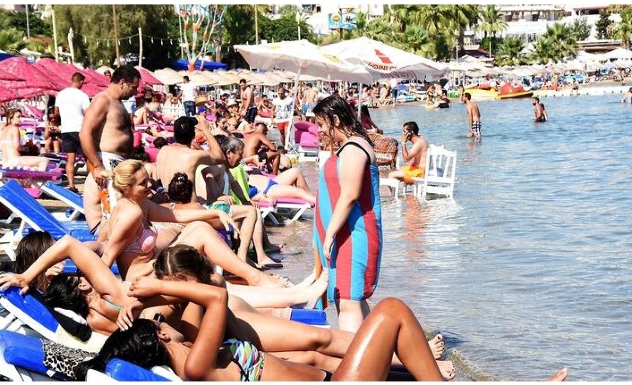 Turist sayısında büyük artış