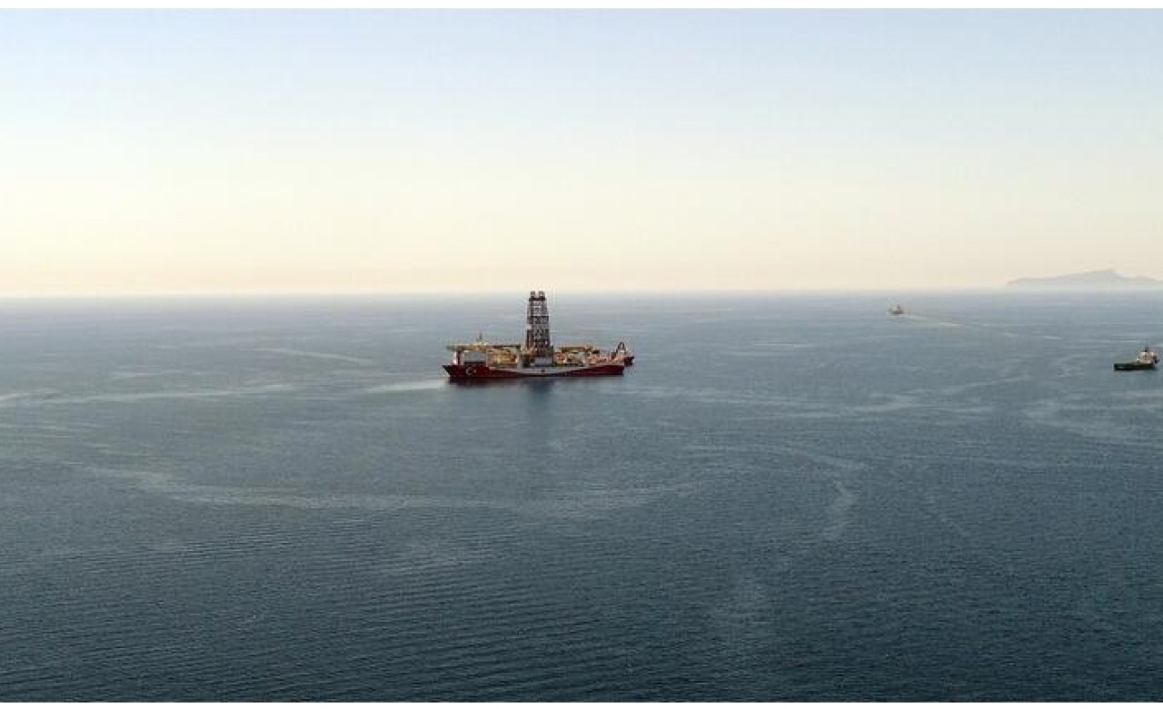 ’Yavuz’ sondaj gemisi Akdeniz’de