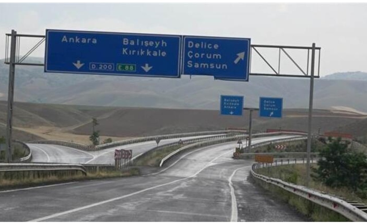 Yozgat - Ankara - Samsun kara yolu trafiğe açıldı