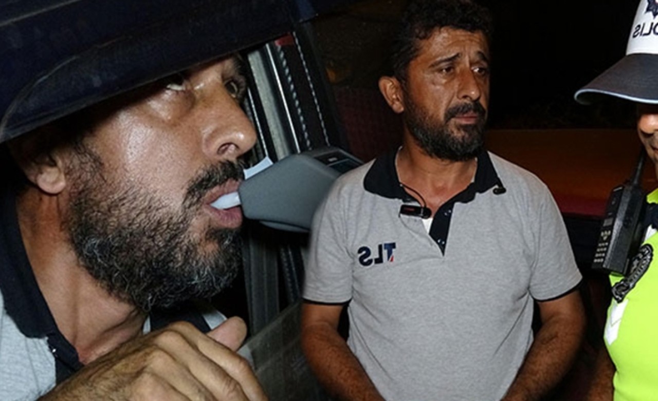 Alkollü sürücü polise yalvardı