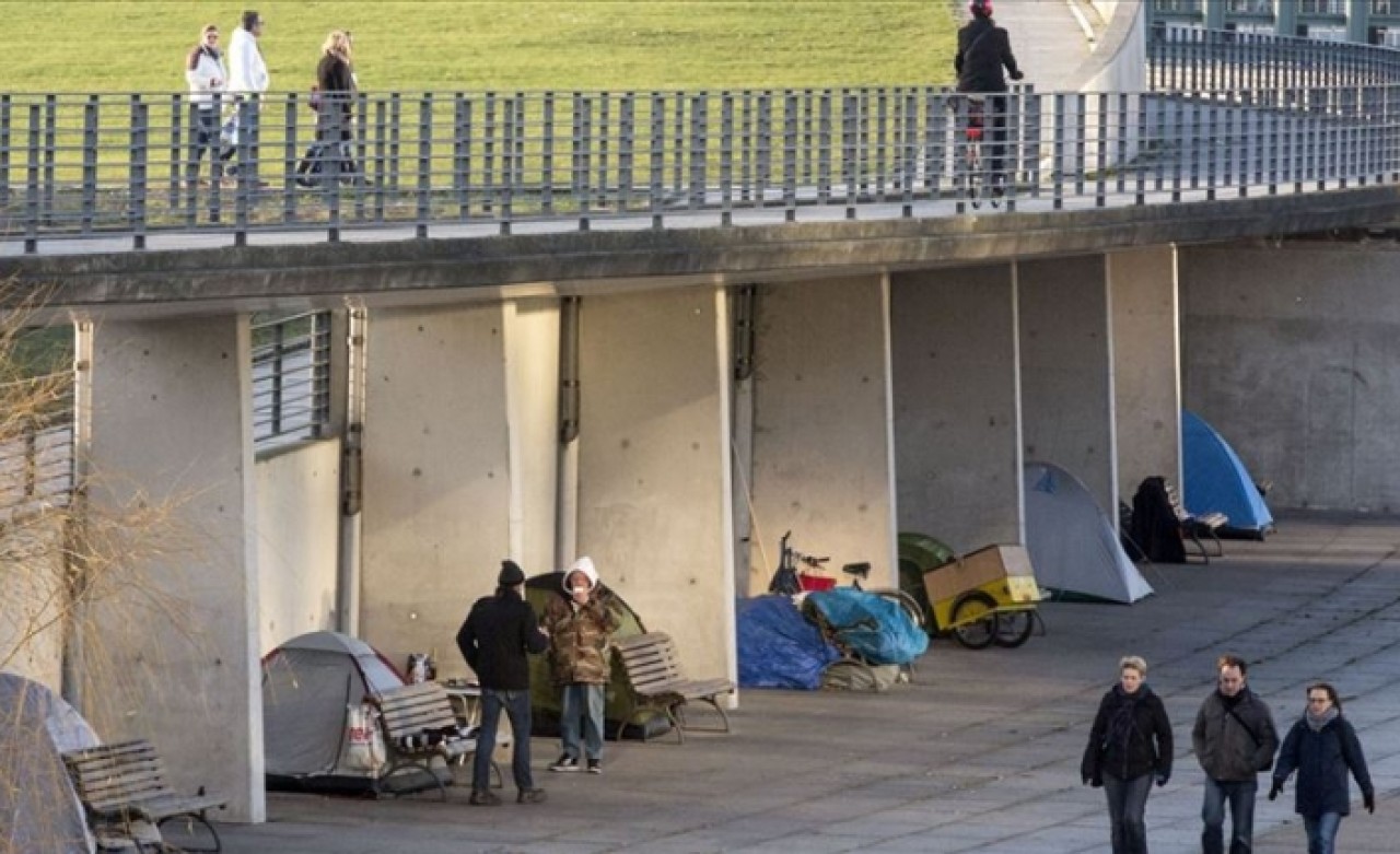 Almanya'da evsizlerin sayısı 650 bin oldu