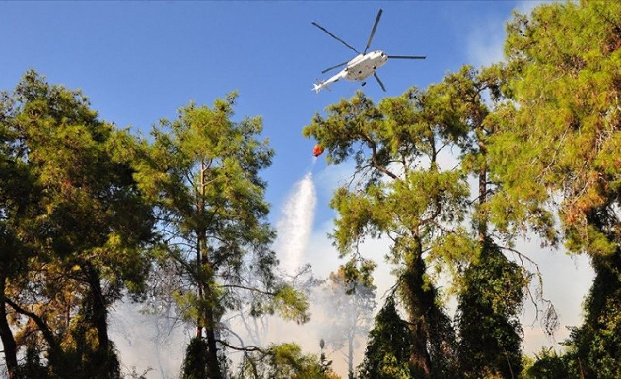 Antalya'da orman yangını