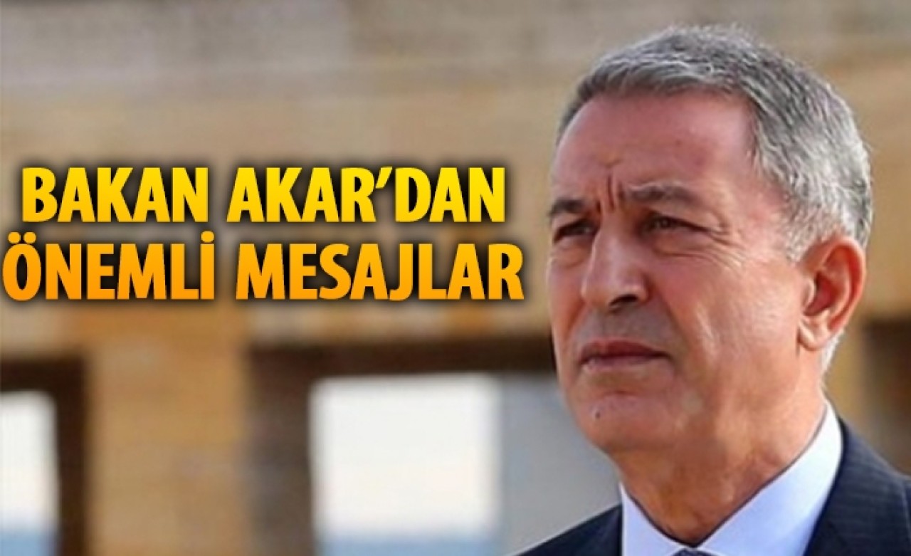Bakan Akar’dan ‘15 Temmuz’ töreninde flaş mesajlar