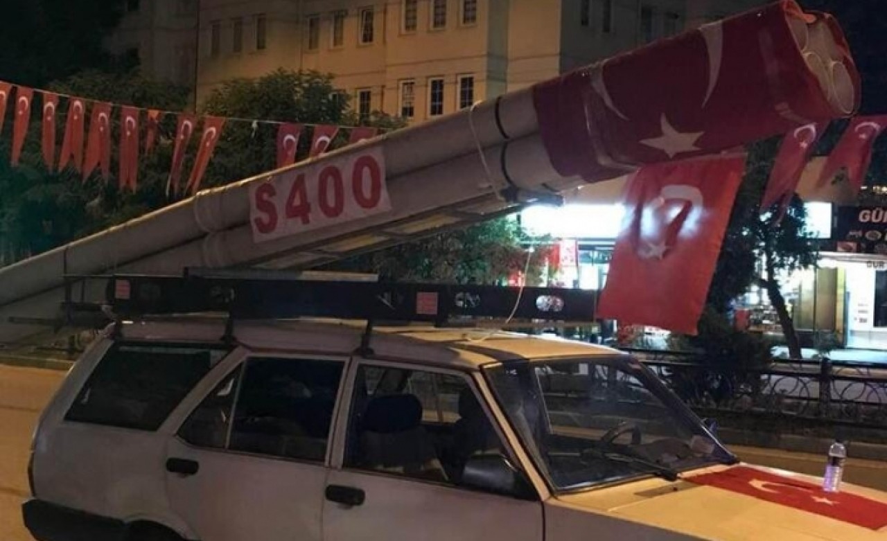 Görenler şaşkına döndü