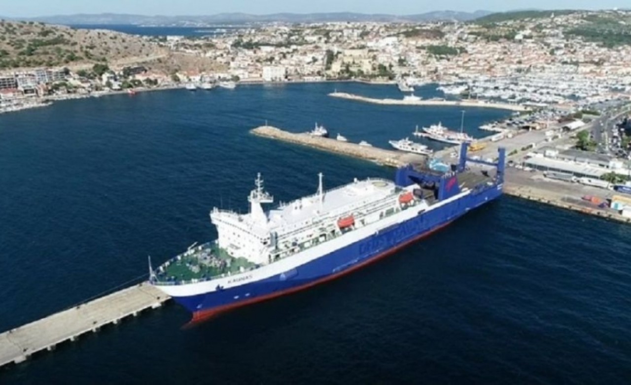 Çeşme - Atina arabalı feribot seferleri başladı