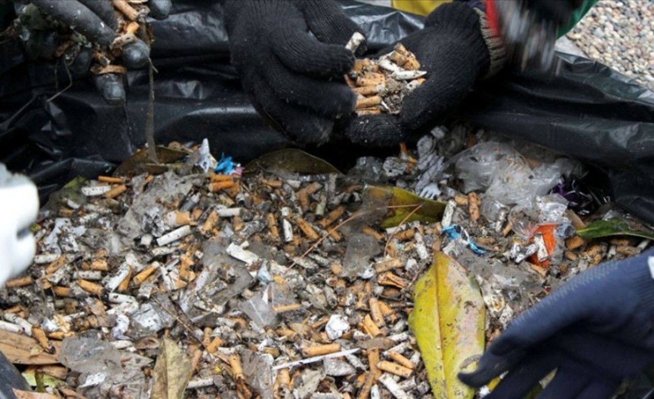 En yaygın zararlı atık: Sigara izmaritleri