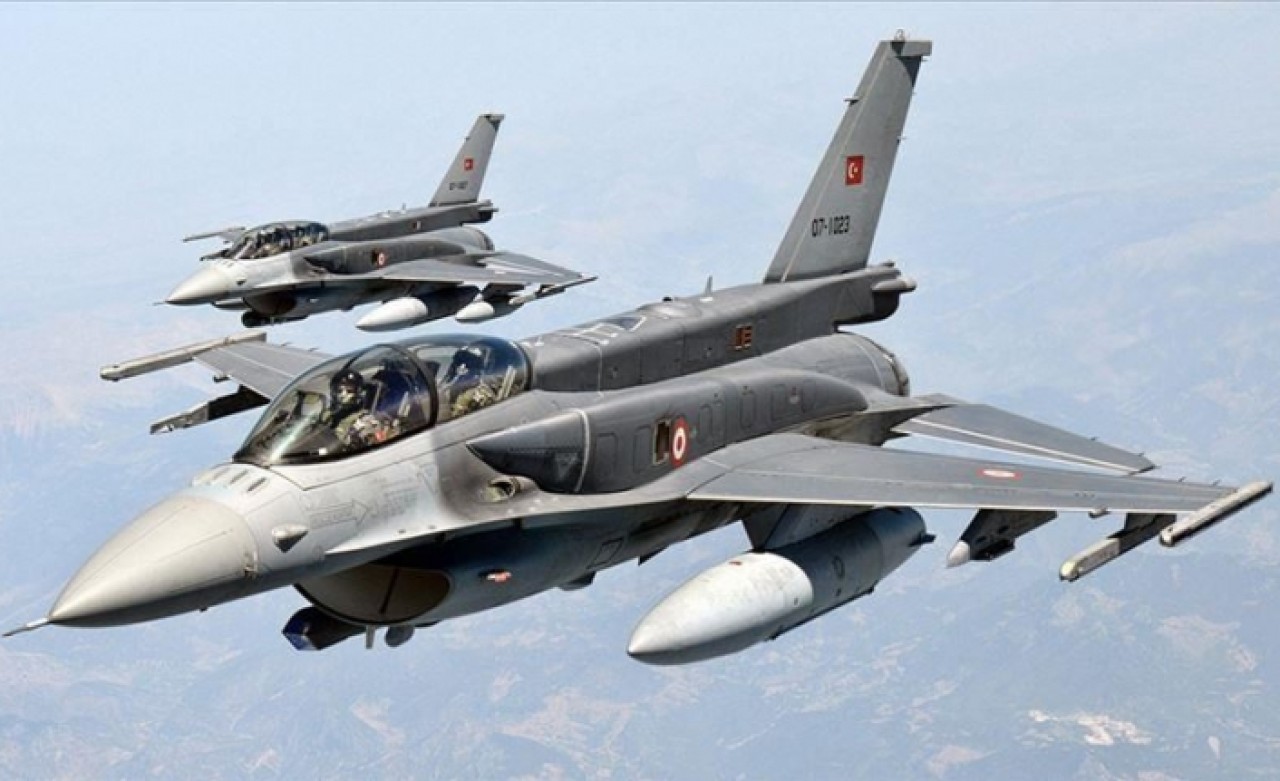 Irak'ın kuzeyindeki terör hedefleri hava harekatıyla vuruldu