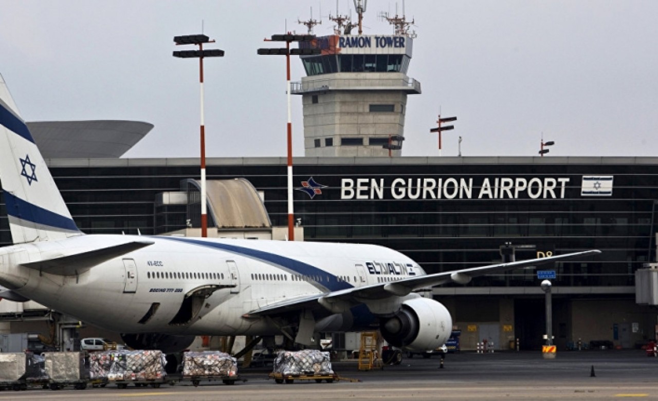 İsrail'de havaalanında büyük panik