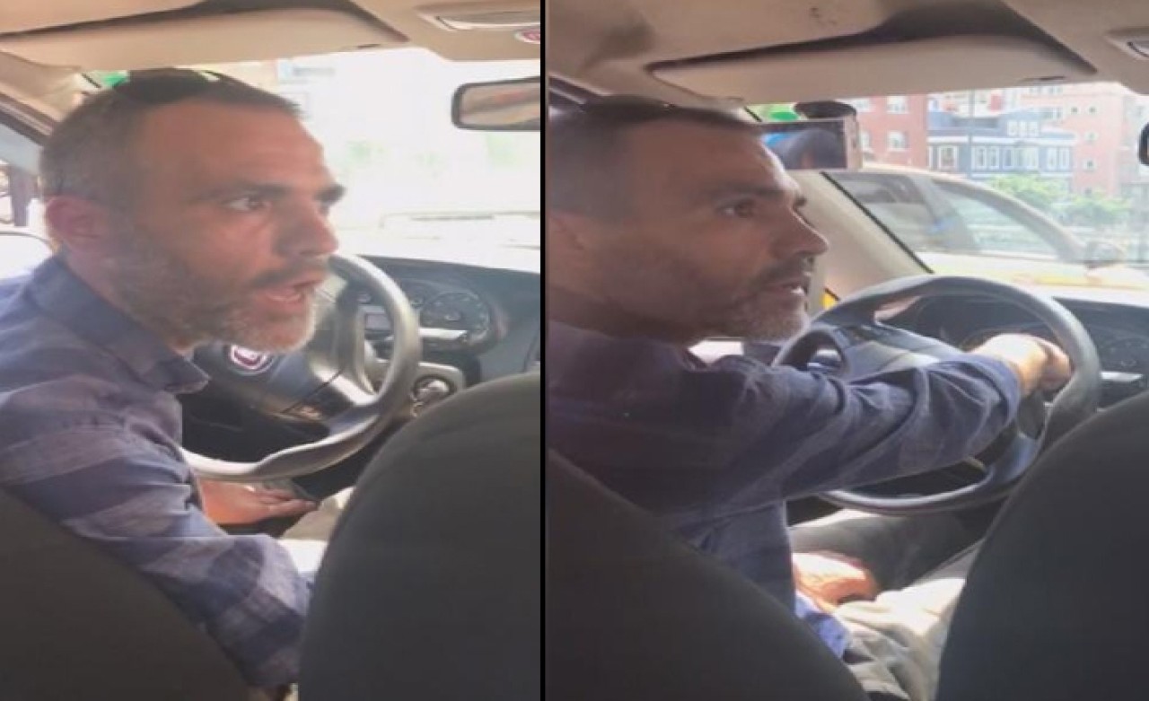 Kısa mesafeyi duyunca kadın yolcuyu araçtan indirmek istedi