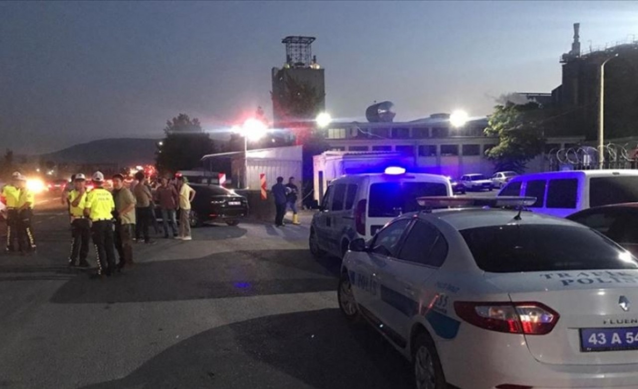 Kütahya'da azot fabrikasında patlama
