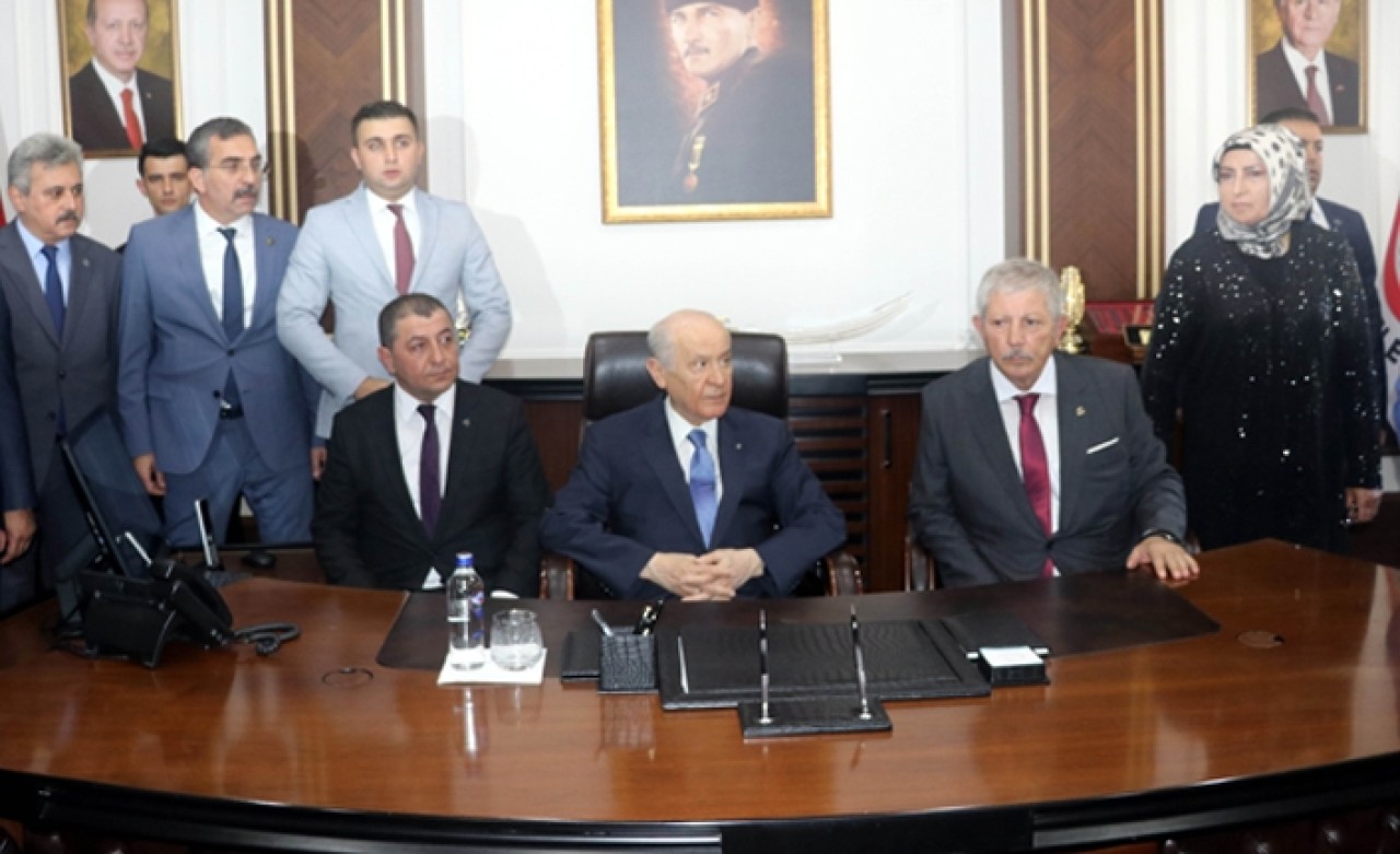 MHP Lideri Devlet Bahçeli Amasya'da