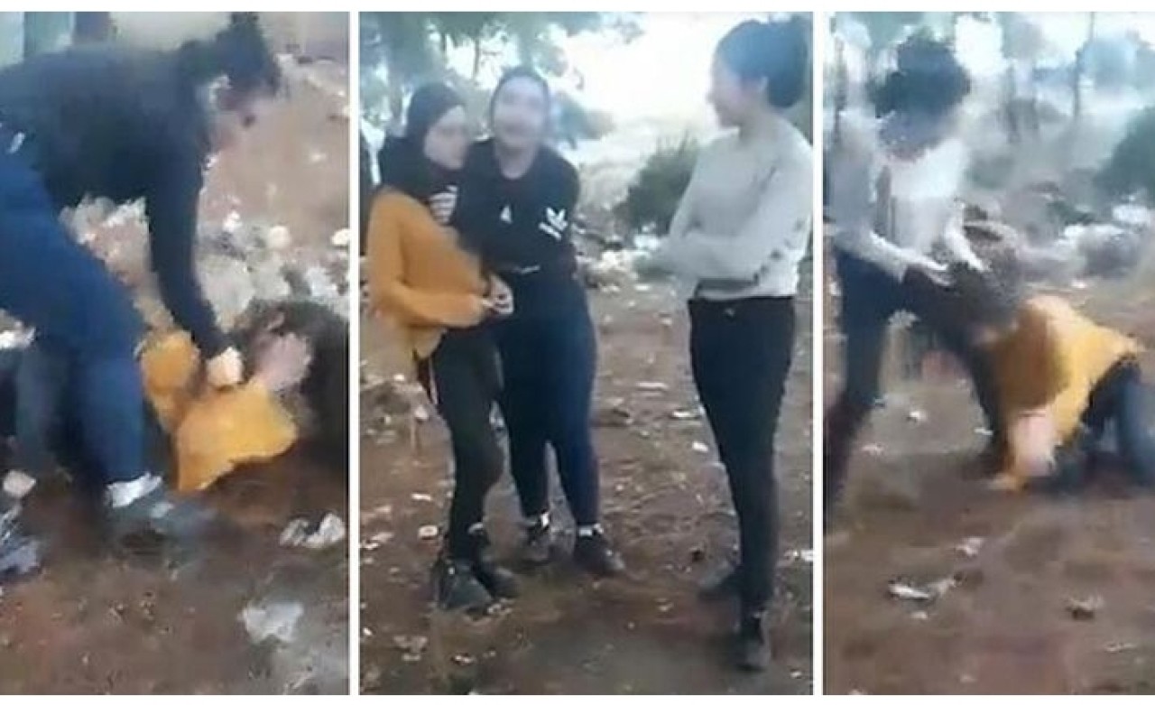 Ormanda genç kıza işkence!