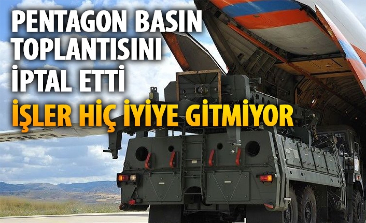 Pentagon,  Türkiye ve S-400 açıklamasını yine iptal etti