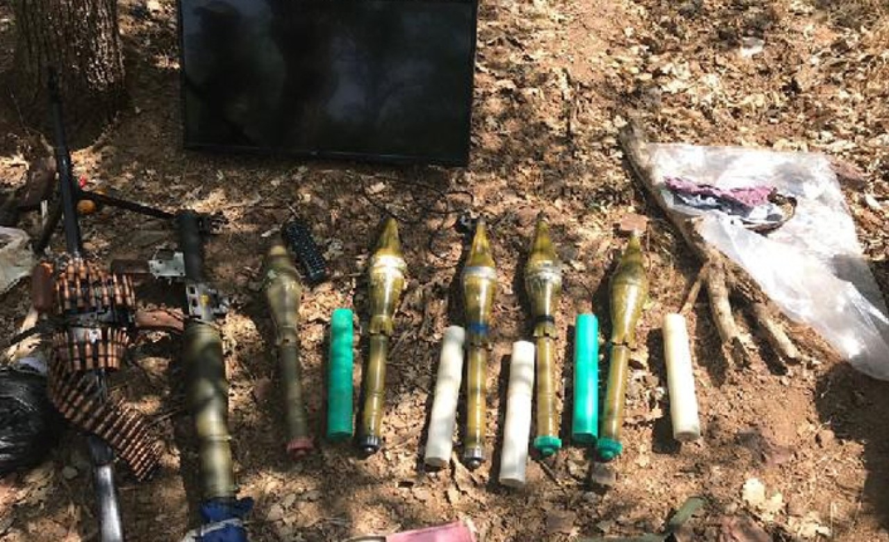 PKK'ya ait silah ve mühimmat ele geçirildi