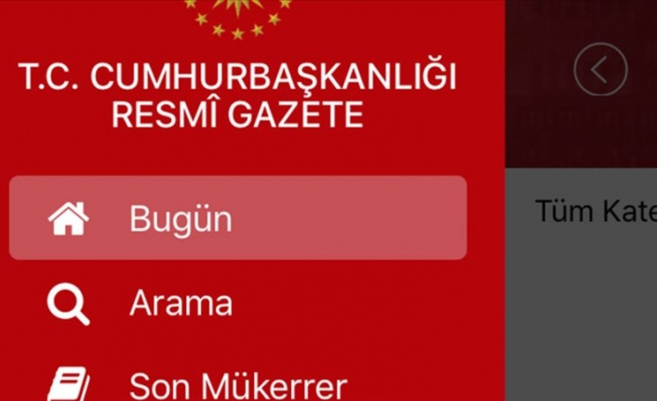 Resmi Gazete'den mobil uygulama