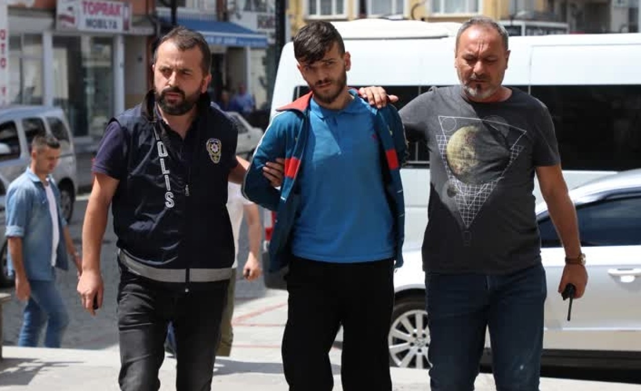 Rize'de genç kızı darbeden kişi tutuklandı