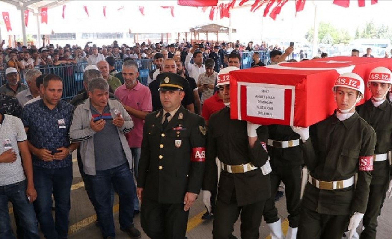 Şehit Uzman Onbaşı Demircan son yolculuğuna uğurlandı
