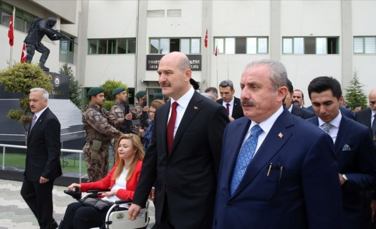 Şentop ve Soylu'dan Gölbaşı Özel Harekat Başkanlığına ziyaret