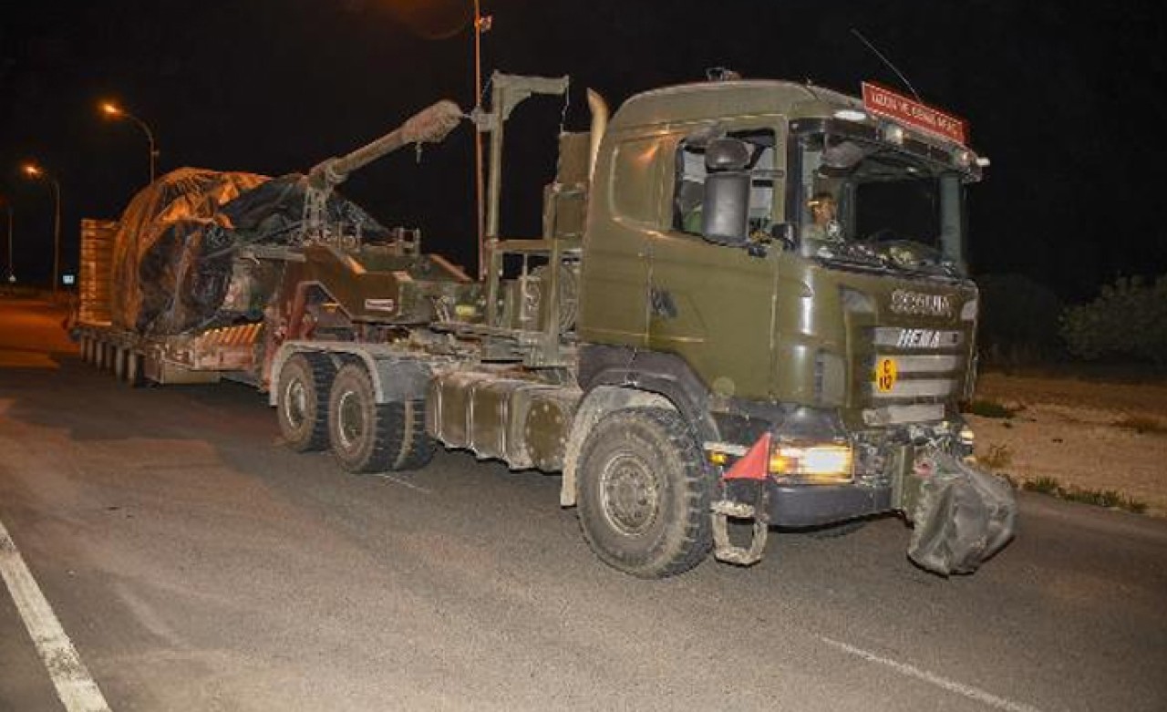 Suriye sınırına askeri sevkiyat