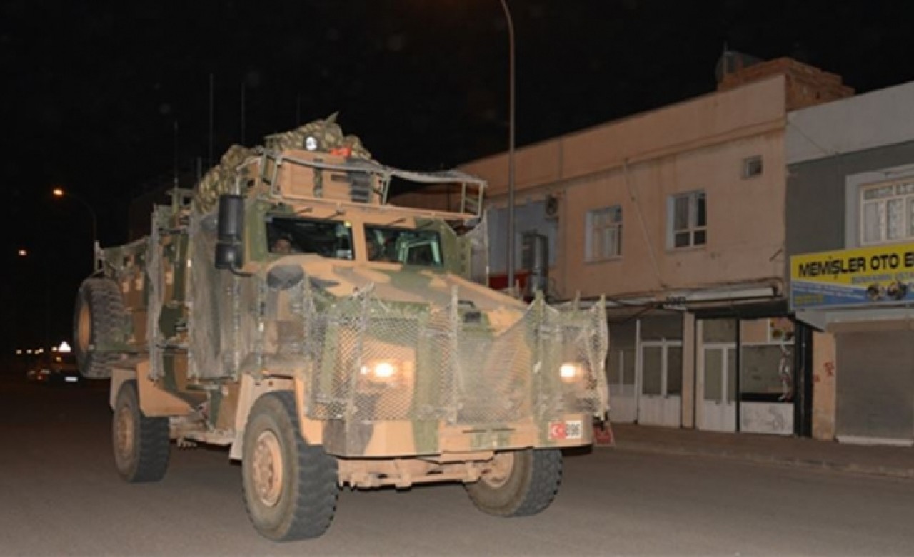 Suriye sınırına askeri sevkiyat