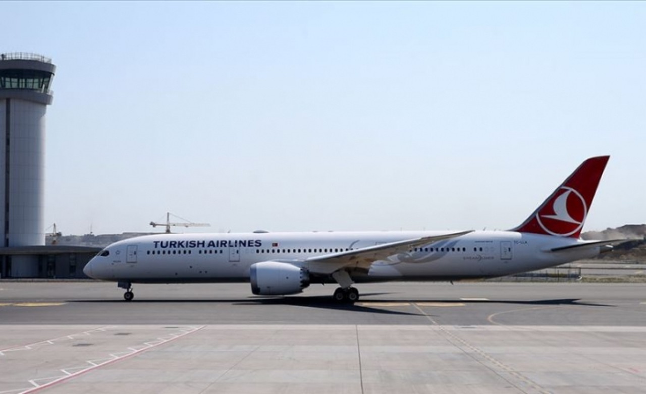 THY'nin üçüncü 'rüya uçağı' İstanbul'da
