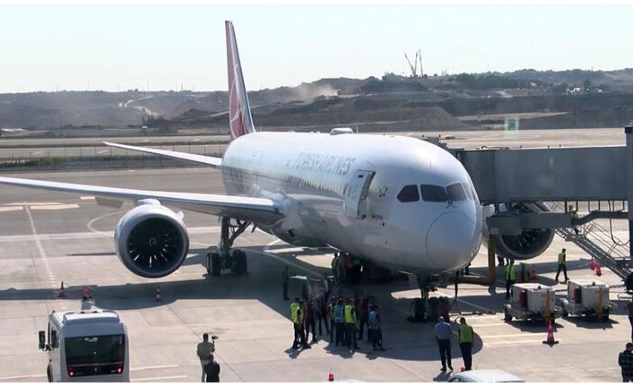 THY’nin ‘Rüya’ uçağı,  şehit Eren Bülbül için Trabzon’a uçtu