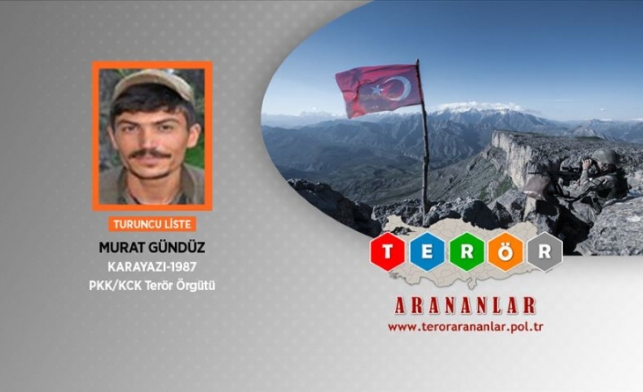 Turuncu kategorideki terörist etkisiz hale getirildi