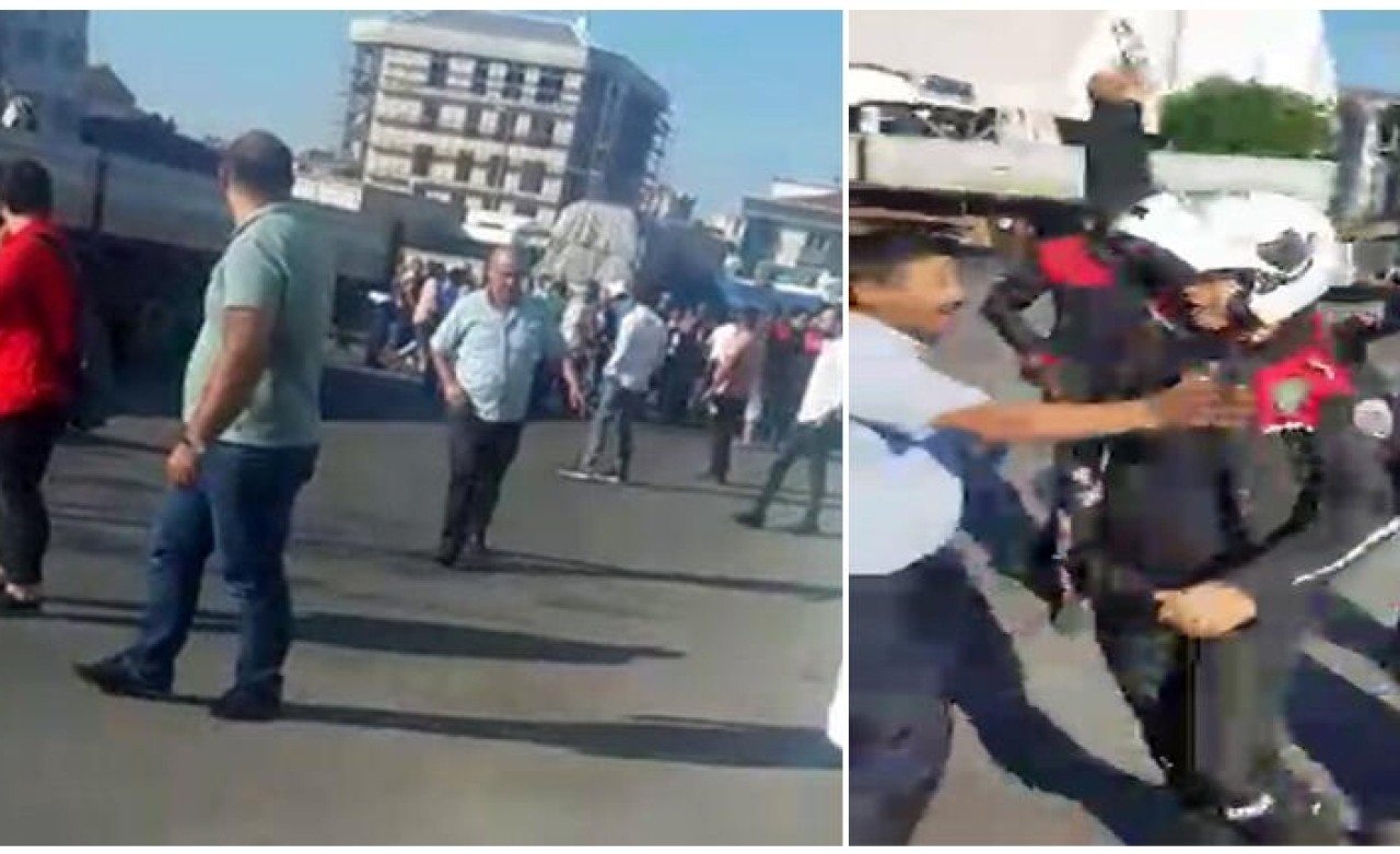 Tuzla’da arbede! Polis havaya ateş açtı