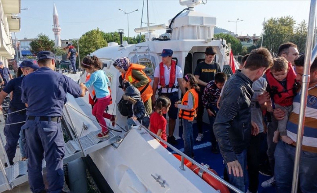 Çanakkale'de 118 düzensiz göçmen yakalandı