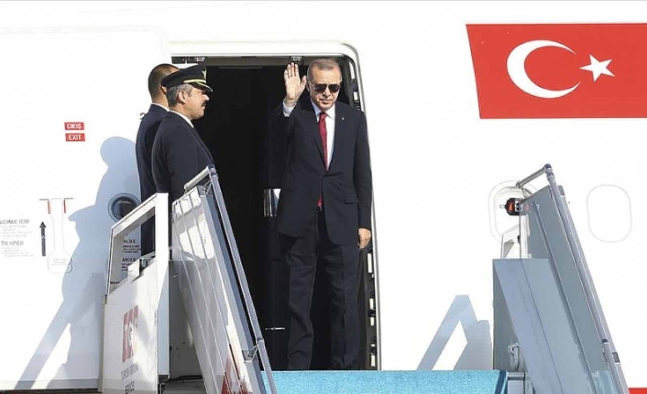 Cumhurbaşkanı Erdoğan Rusya'ya gitti